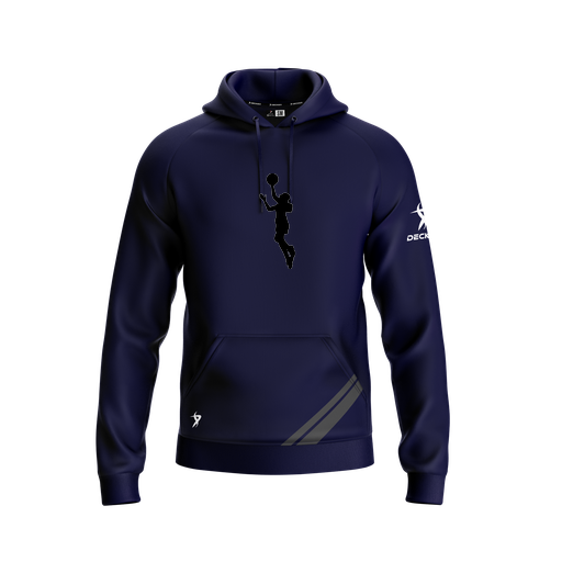 [FOLHSMNV-YXS-LOGO2] Decker Summit Hoodie (Youth XS, Navy, Logo 2)