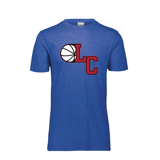 [FTSCUBNV-AS-LOGO1] Decker Men's Tri-Blend T-Shirt - Short Sleeve (Adult S, Navy, Logo 1)