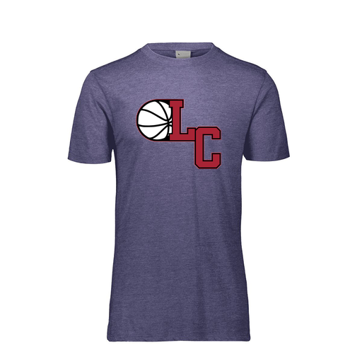 [FTSCUBRY-AS-LOGO1] Decker Men's Tri-Blend T-Shirt - Short Sleeve (Adult S, Royal, Logo 1)