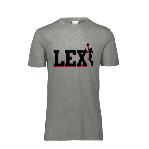 [FTSCUBGY-AS-LOGO3] Decker Men's Tri-Blend T-Shirt - Short Sleeve (Adult S, Gray, Logo 3)