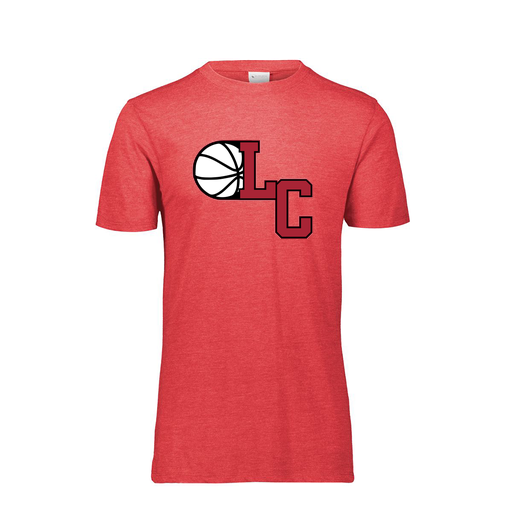 [FTSCUBRD-AS-LOGO1] Decker Men's Tri-Blend T-Shirt - Short Sleeve (Adult S, Red, Logo 1)