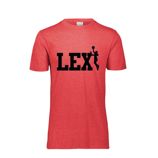 [FTSCUBRD-AS-LOGO3] Decker Men's Tri-Blend T-Shirt - Short Sleeve (Adult S, Red, Logo 3)