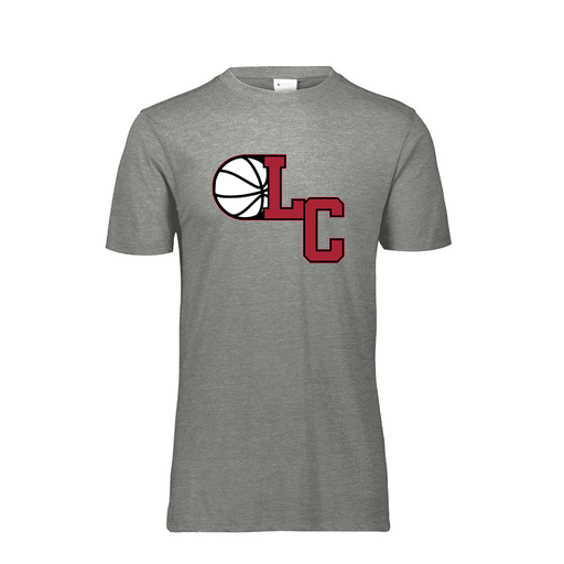 [FTSCUBGY-YS-LOGO1] Decker Youth Tri-Blend T-Shirt - Short Sleeve (Youth S, Gray, Logo 1)