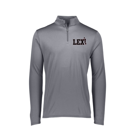 [FTLQFLGY-FAXS-LOGO3] Decker Women's Flex-Lite 1/4 Zip Shirt (Female Adult XS, Gray, Logo 3)