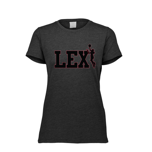 [FTSCUBBK-FAXS-LOGO3] Decker Women's Tri-Blend T-Shirt - Short Sleeve (Female Adult XS, Black, Logo 3)