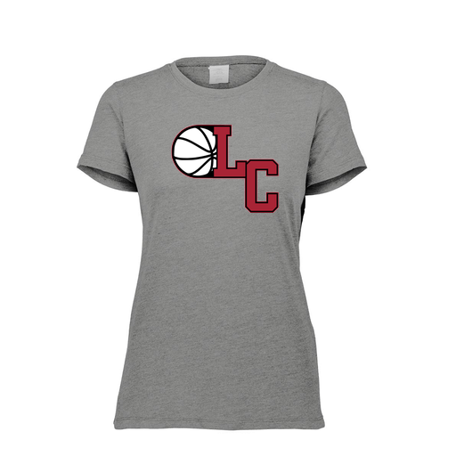 [FTSCUBGY-FAXS-LOGO1] Decker Women's Tri-Blend T-Shirt - Short Sleeve (Female Adult XS, Gray, Logo 1)