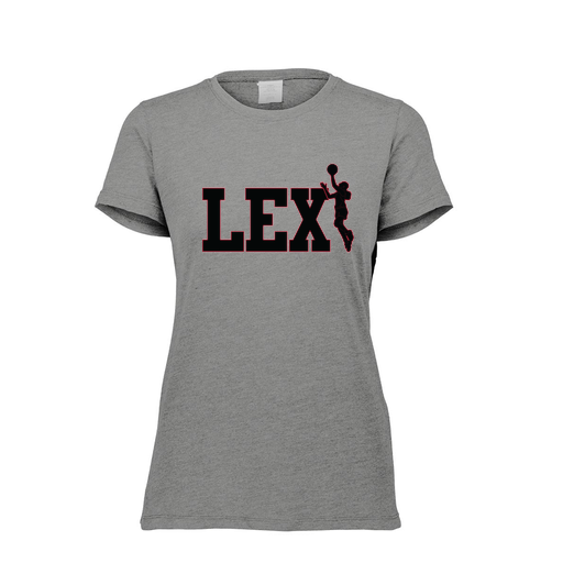 [FTSCUBGY-FAXS-LOGO3] Decker Women's Tri-Blend T-Shirt - Short Sleeve (Female Adult XS, Gray, Logo 3)