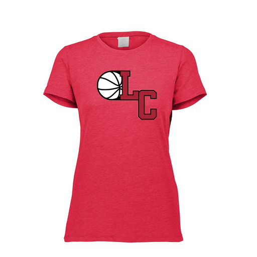 [FTSCUBRD-FAXS-LOGO1] Decker Women's Tri-Blend T-Shirt - Short Sleeve (Female Adult XS, Red, Logo 1)