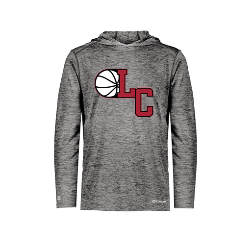 [FOLHCGBK-AS-LOGO1] Decker Men's Charge Hoodie (Adult S, Black, Logo 1)