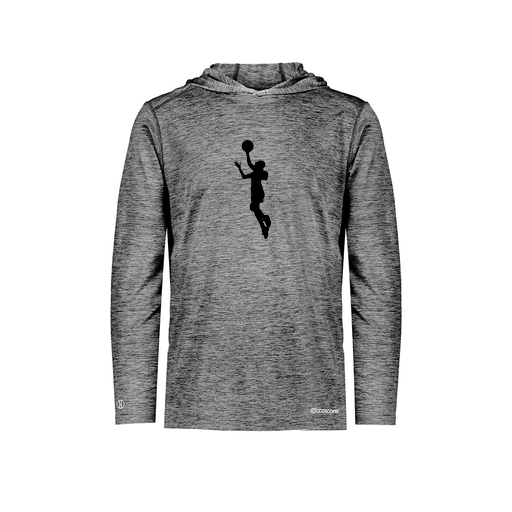 [FOLHCGBK-AS-LOGO2] Decker Men's Charge Hoodie (Adult S, Black, Logo 2)