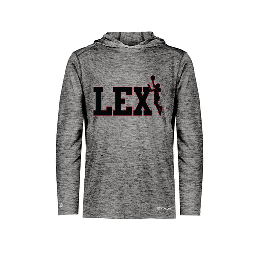 [FOLHCGBK-YS-LOGO3] Decker Youth Charge Hoodie (Youth S, Black, Logo 3)